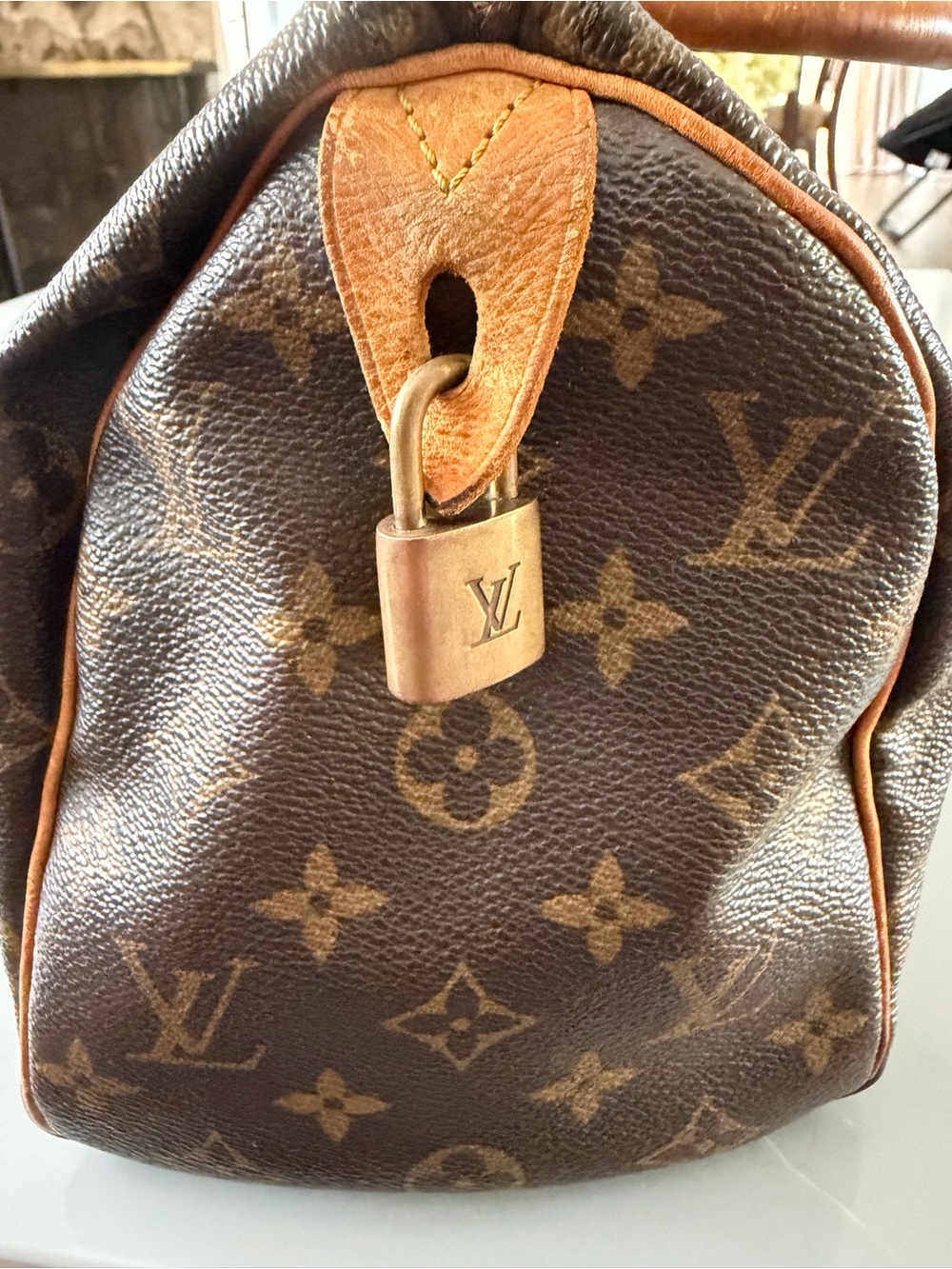 Louis Vuitton Monogram Top Handle Satchel - Brown/Tan - Picture 11 of 16